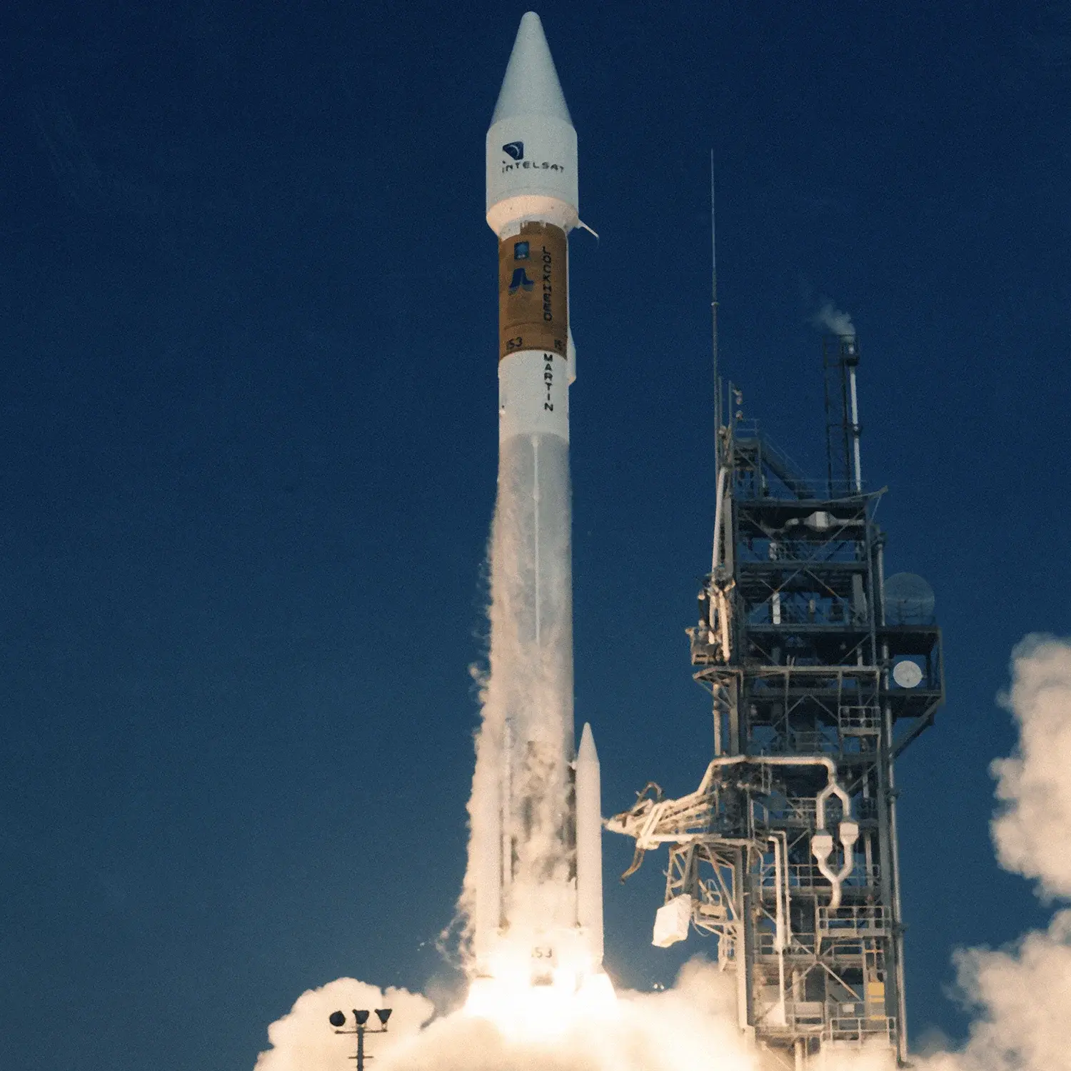 Atlas II rocket by Lockheed