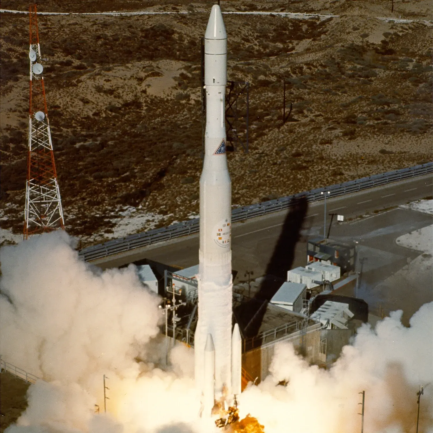 Delta E1 rocket by United States Air Force