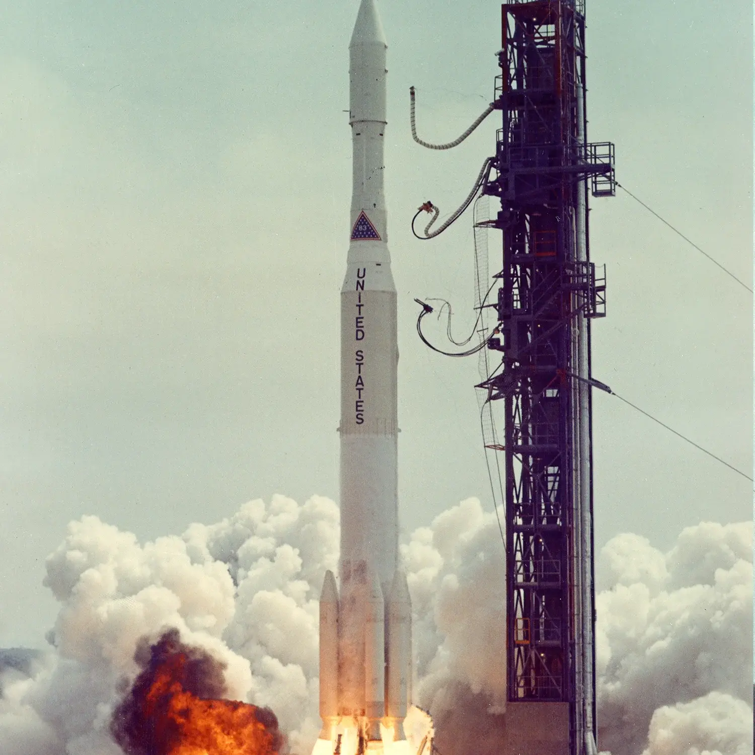 Delta M rocket by US Air Force