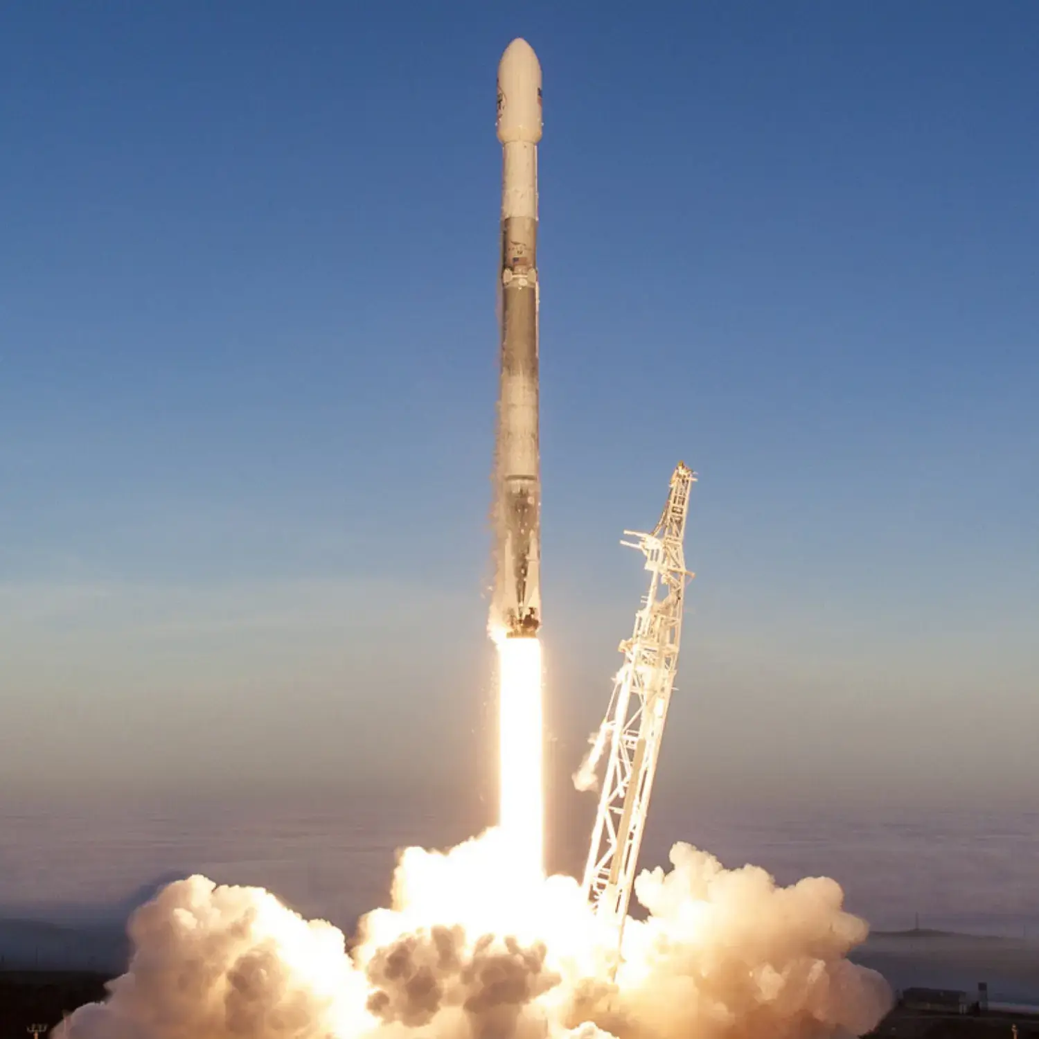 Falcon 9 Block 4 rocket by SpaceX