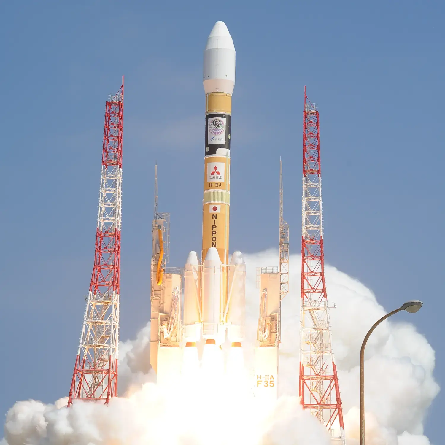 H-IIA 204 rocket by Mitsubishi Heavy Industries