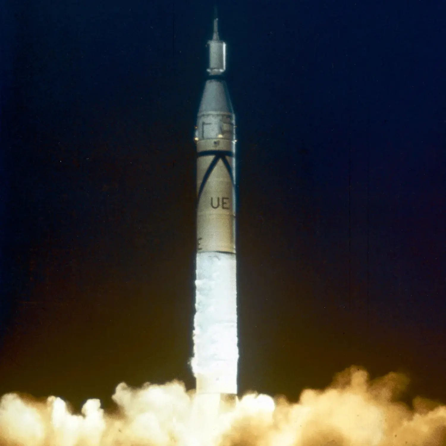 rocket Juno I from Army Ballistic Missile Agency