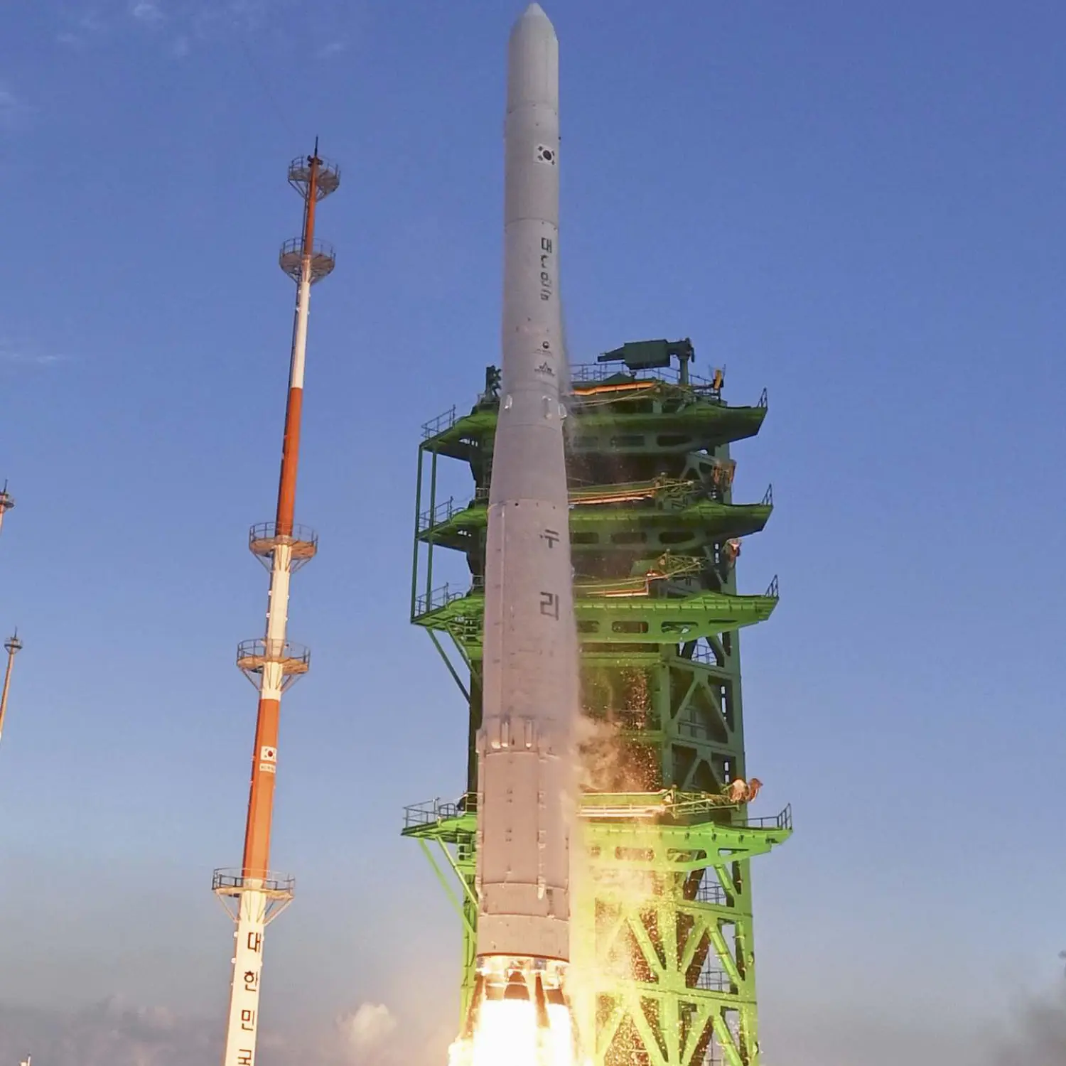 KSLV-2 rocket by Korea Aerospace Research Institute