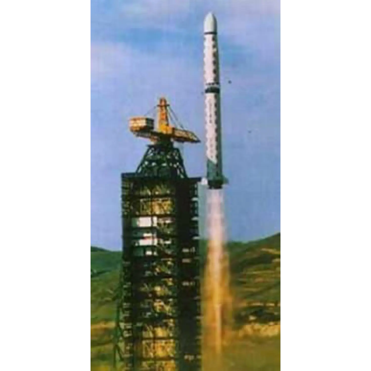 rocket Long March 4A from Ministry of Aerospace Industry