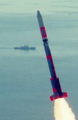 Mu-III H rocket by Institute of Space and Aeronautical Science