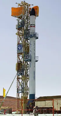 Safir-1A rocket by undefined