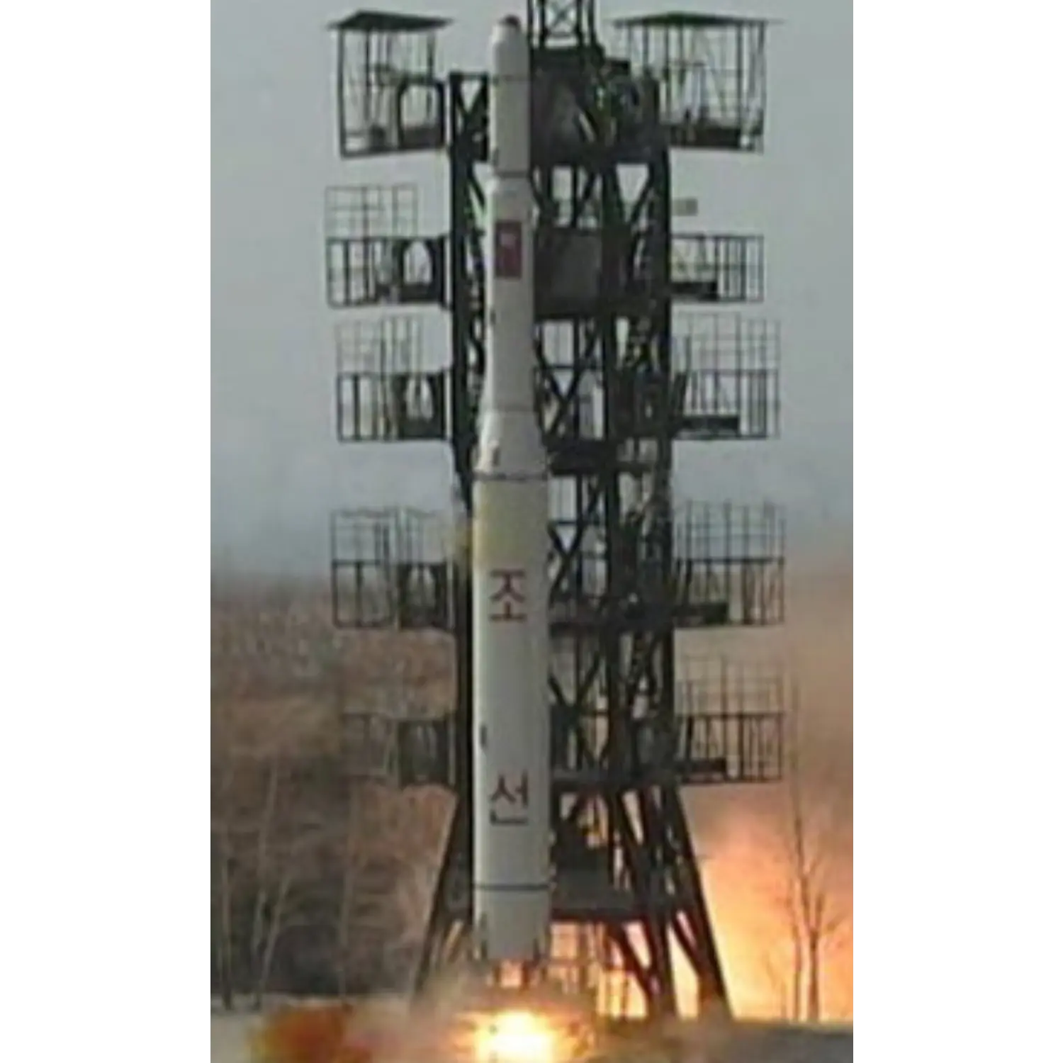rocket Unha 2 from Korean Committee of Space Technology