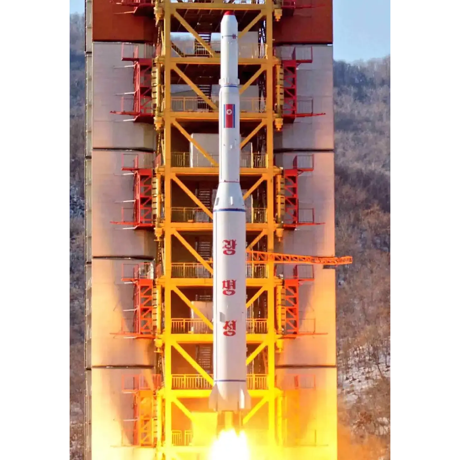 Unha 3 rocket by KCST