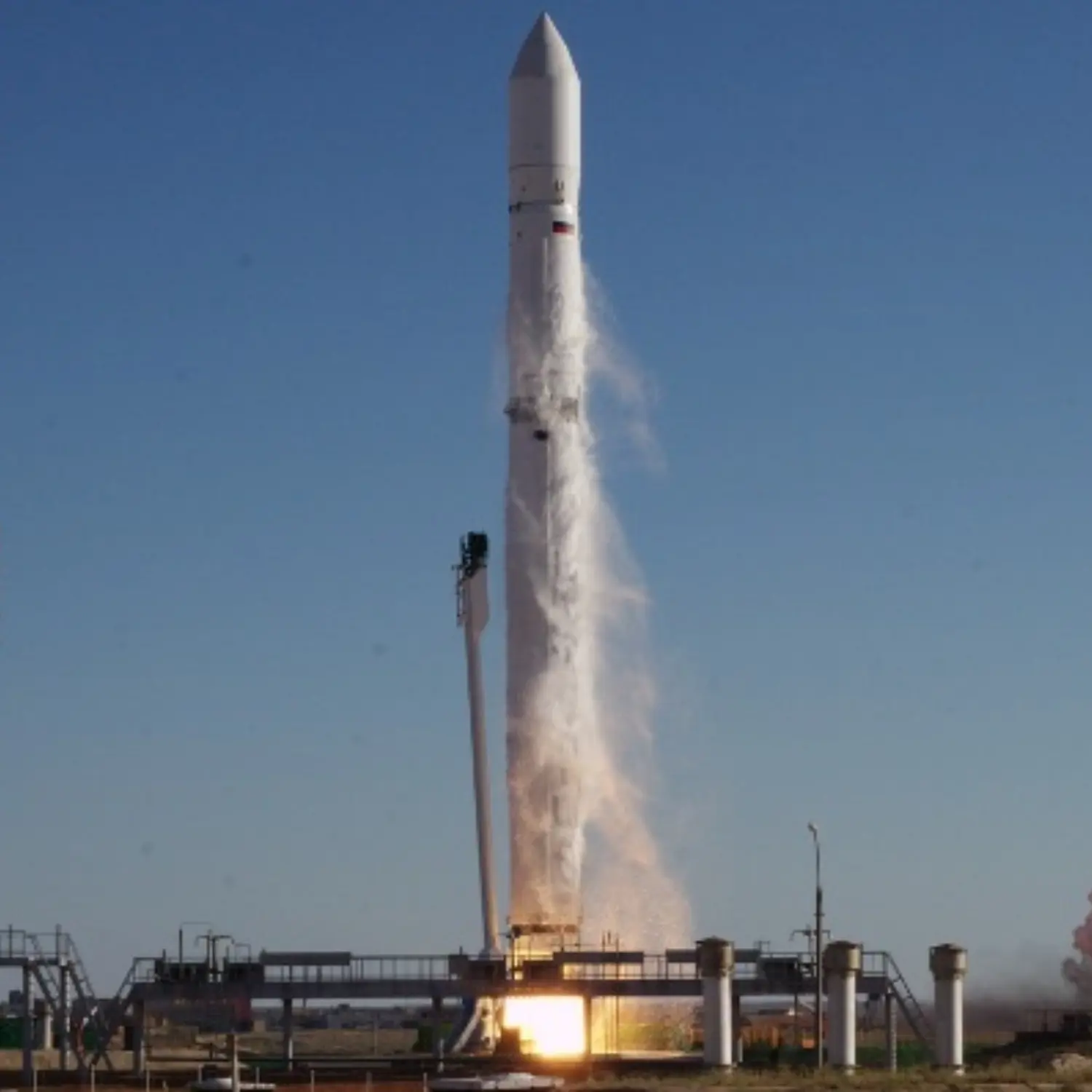 rocket Zenit from Space Forces of the Russian Federation