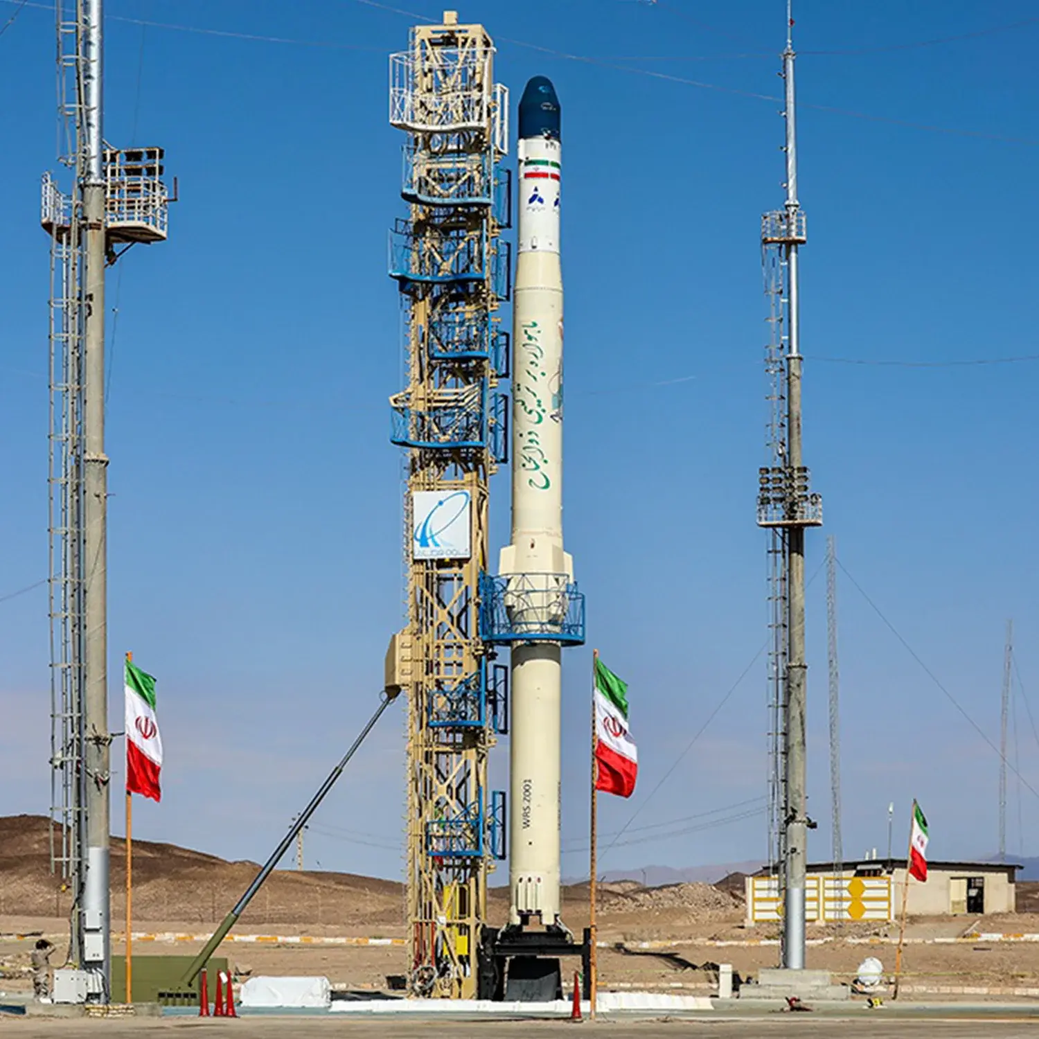 rocket Zoljanah from Iranian Space Agency