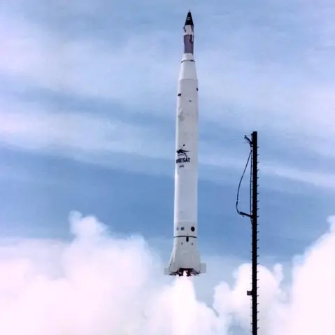 rocket Redstone Sparta from Army Ballistic Missile Agency