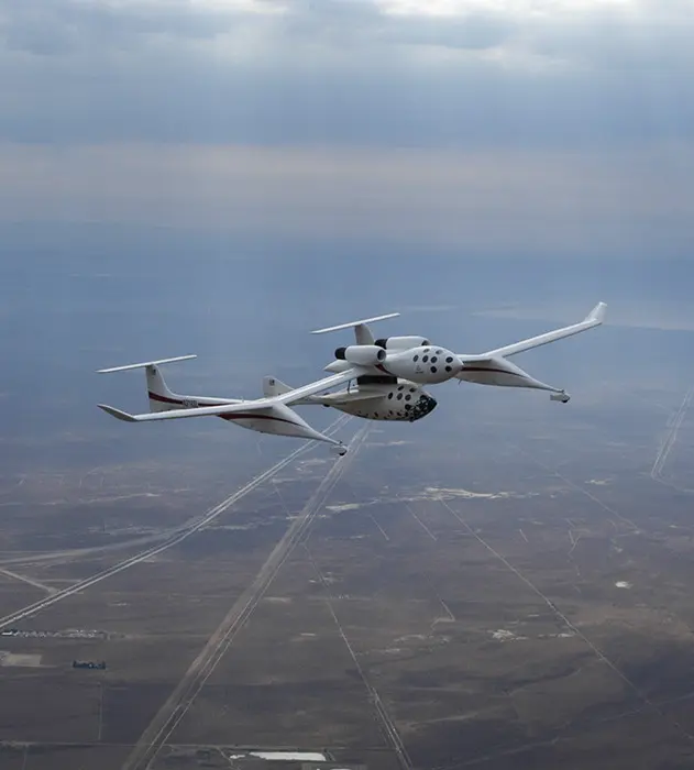 SpaceShipOne rocket by Scaled Composites