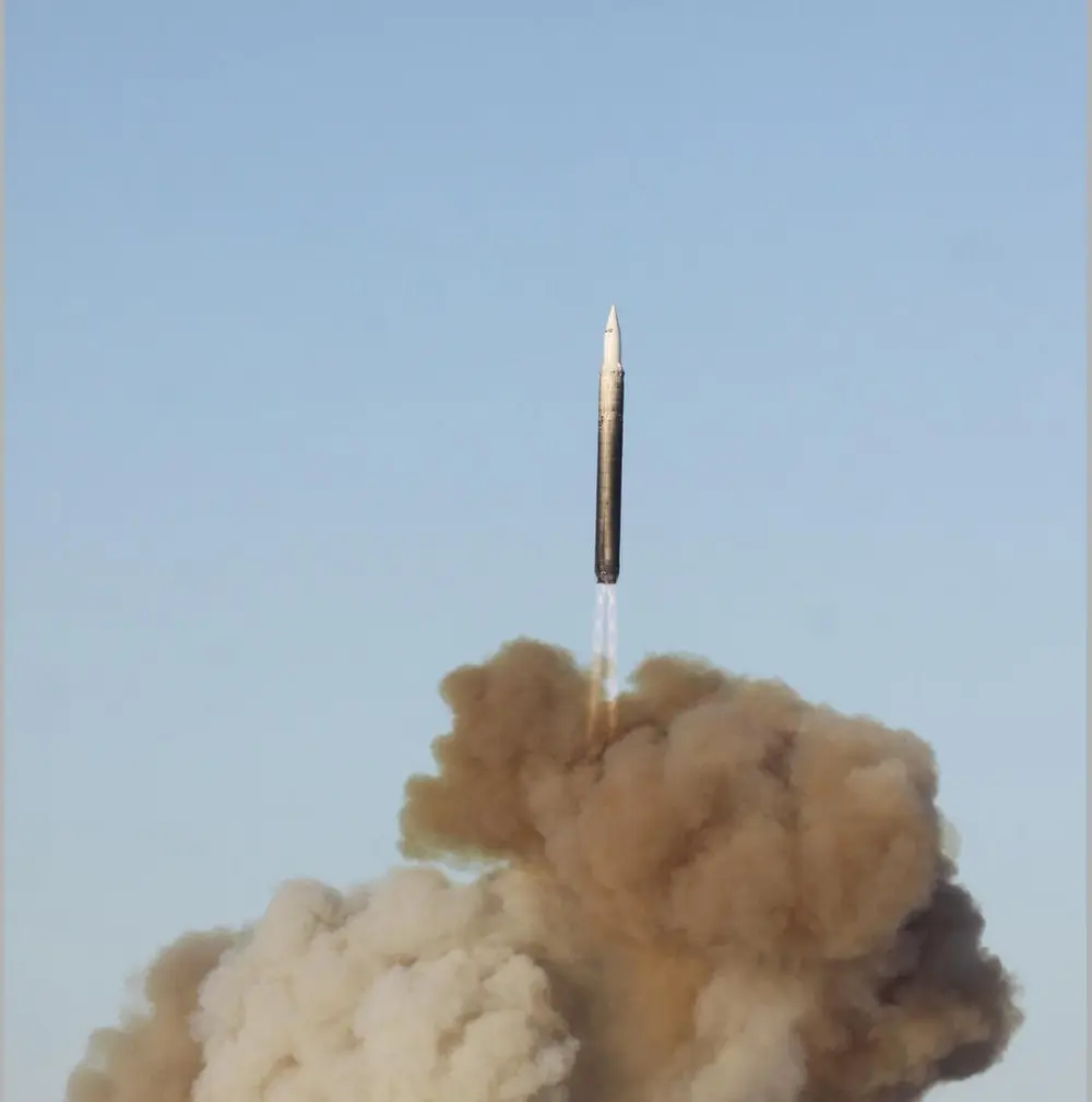 rocket Strela from Space Forces of the Russian Federation