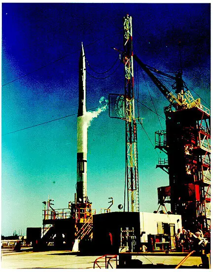 Vanguard rocket by United States Navy