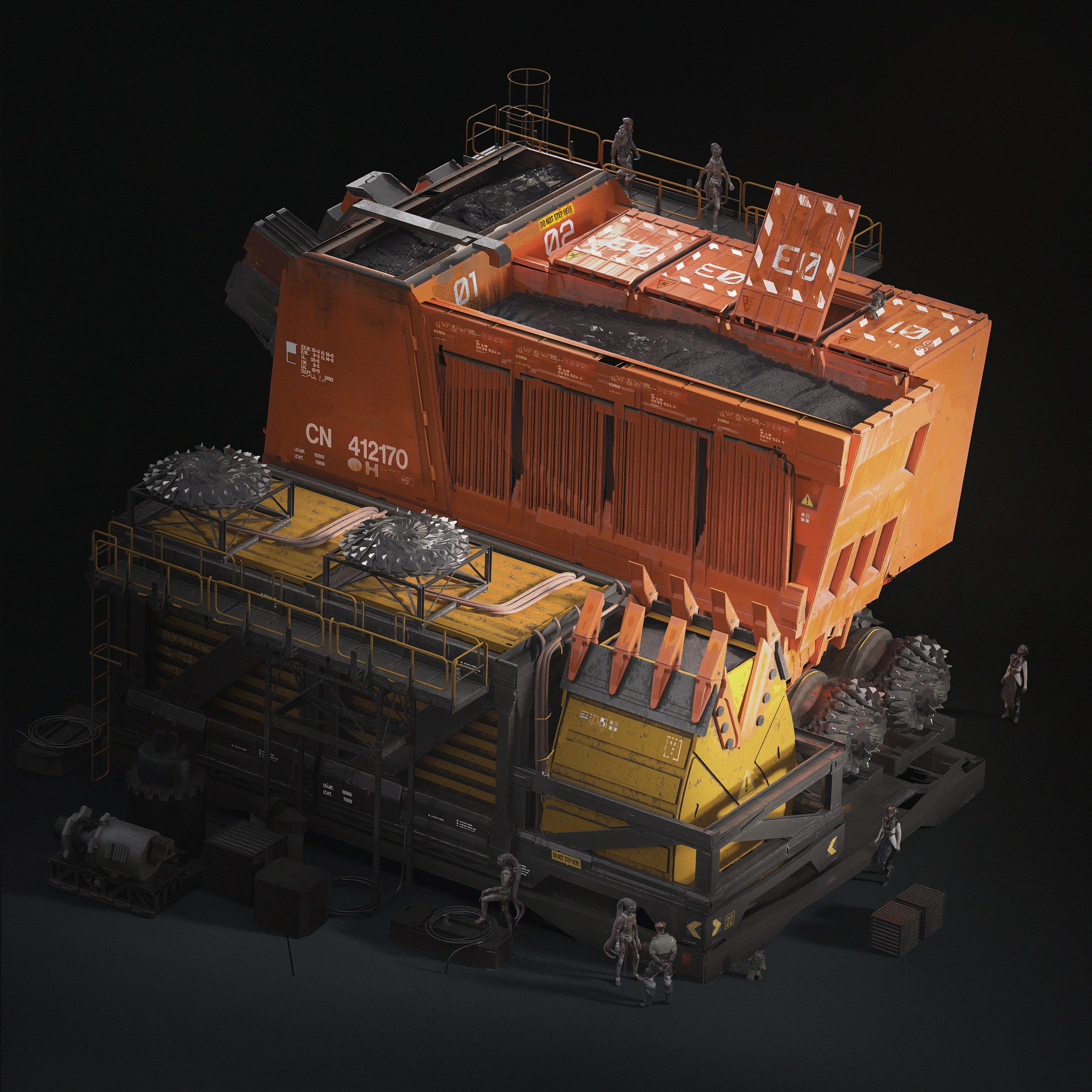 Mining Drill Tier 4 Upgrade Bundle