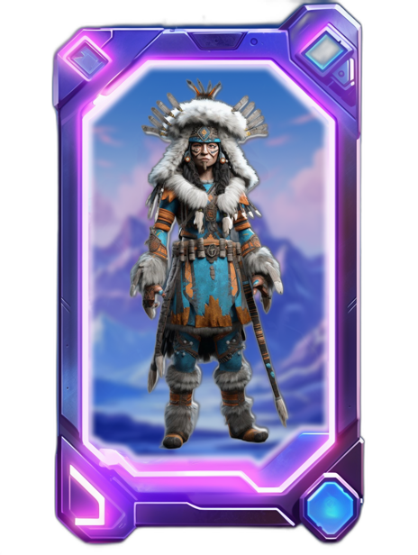 Inuit Shaman NFT Card  A Spiritual Journey into the World of Cryptocurrency