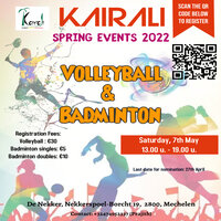 Kairali Belgium Spring Events 2022