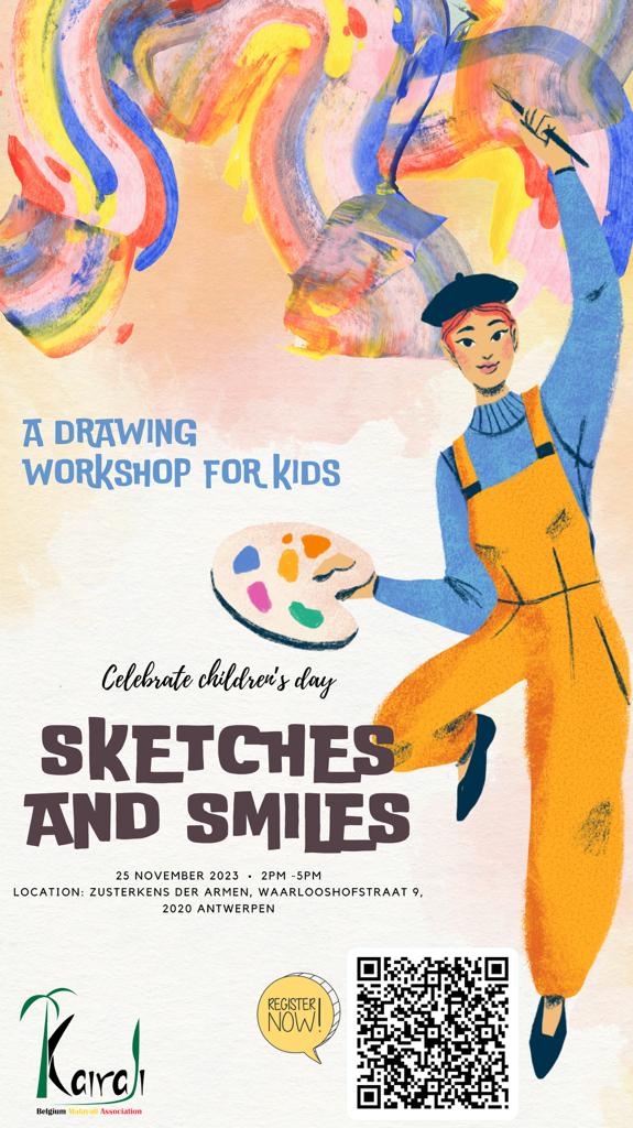 Sketches & Smiles - A drawing workshop for kids (2023)