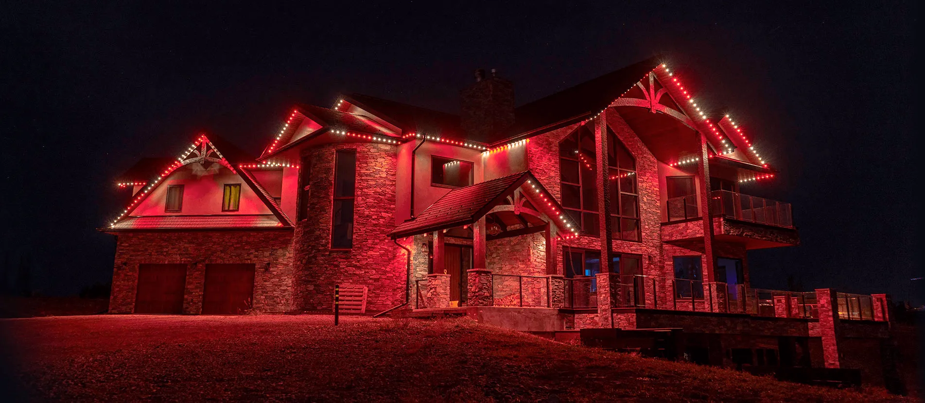 Gemstone Lights permanent outdoor lighting starting at $22.50 per foot