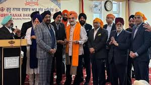 Indian Ambassador Taranjit Singh Sandhu at Gurpurab Celebration