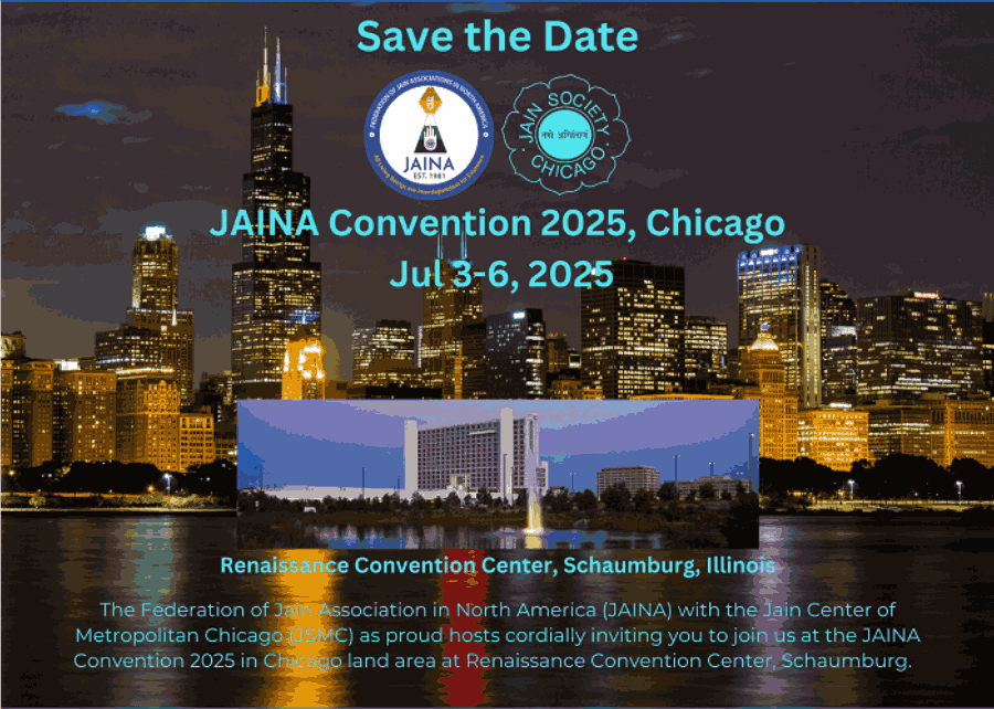 JAINA Announces 23rd Biennial Convention in Chicago, 2025