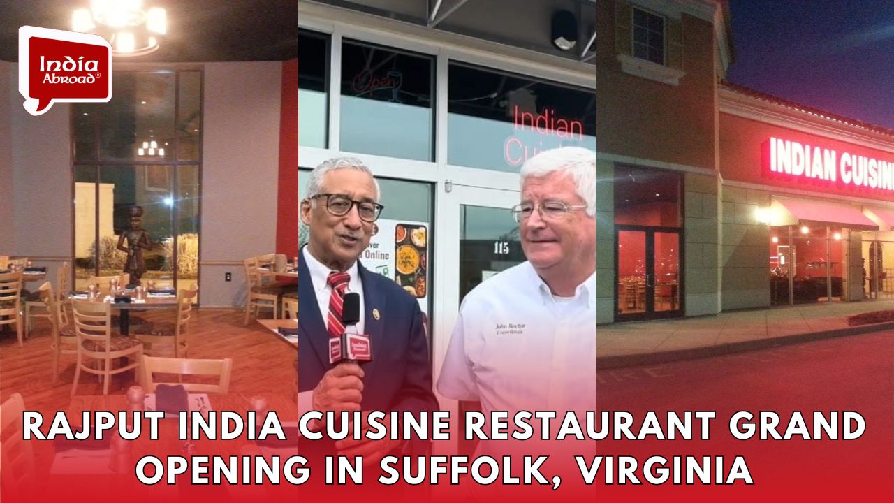 Rajput India Cuisine restaurant Grand opening in Suffolk, Virginia