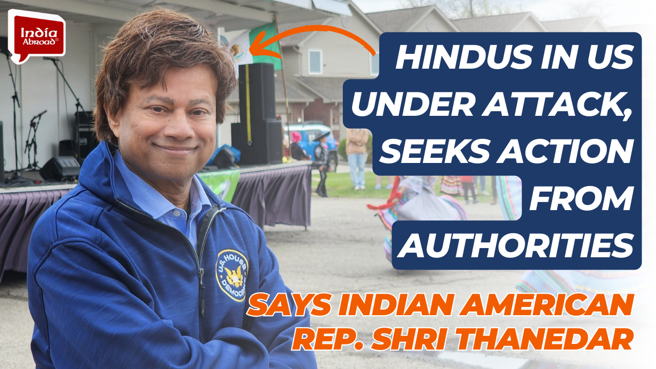 Thanedar brought attention to the growing attacks against Hindus in the US