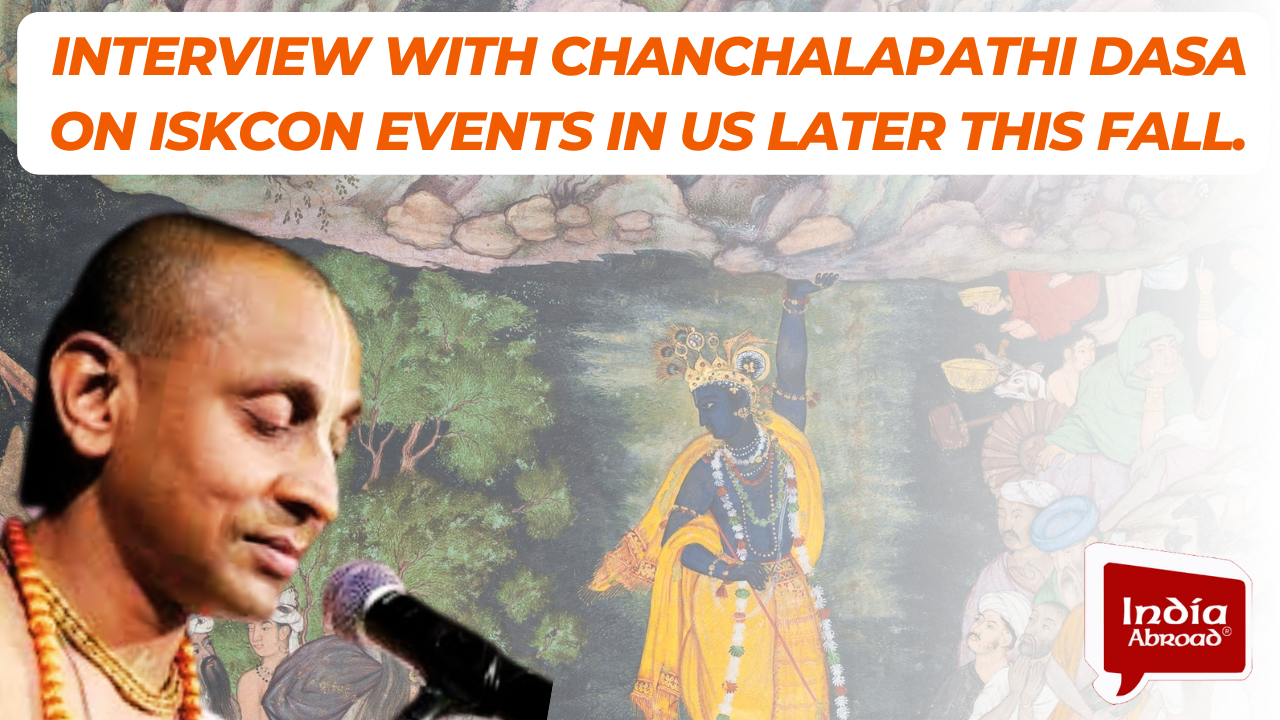 Interview with Chanchalapathi Dasa on ISKCON events in US later this fall