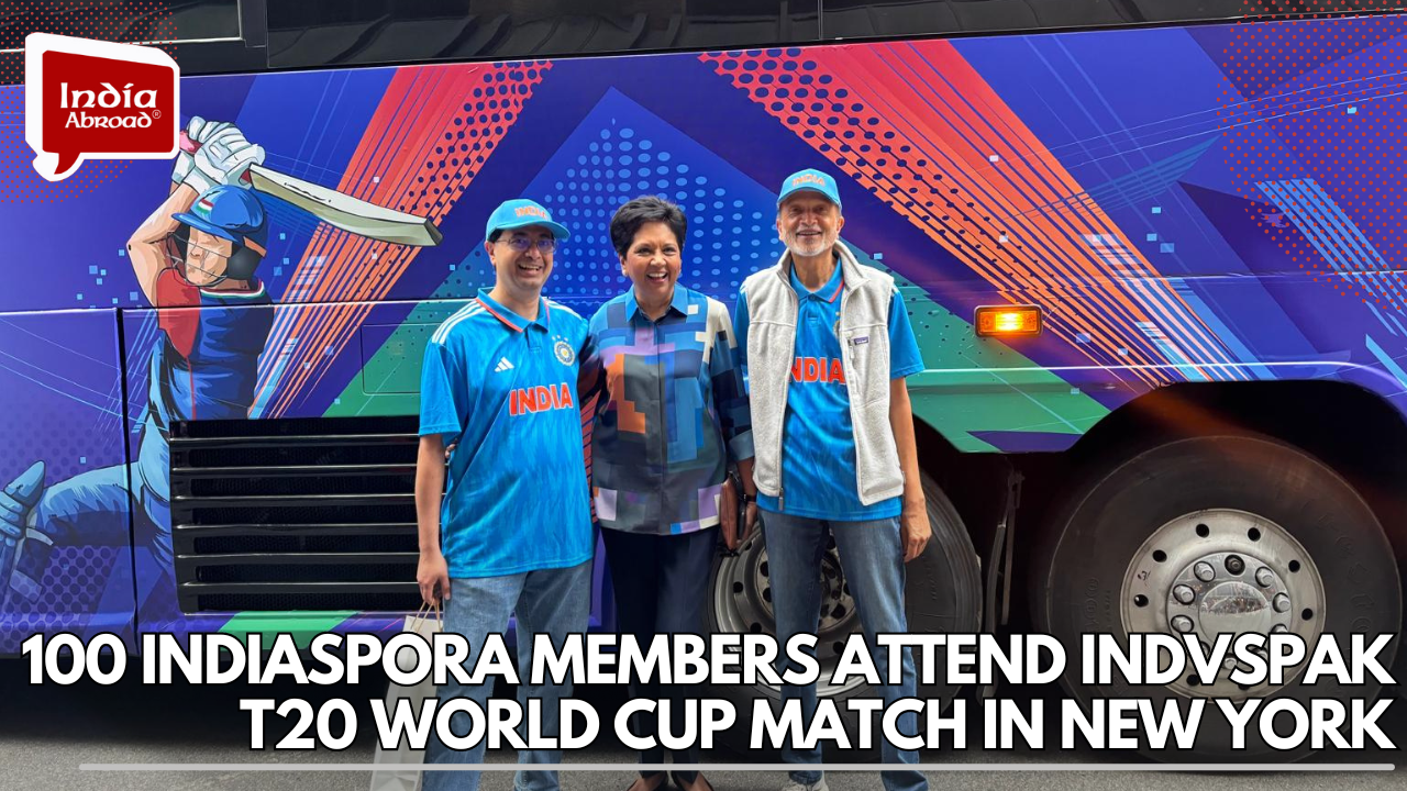 100 Indiaspora members attend IndVsPak T20 World Cup match in New York