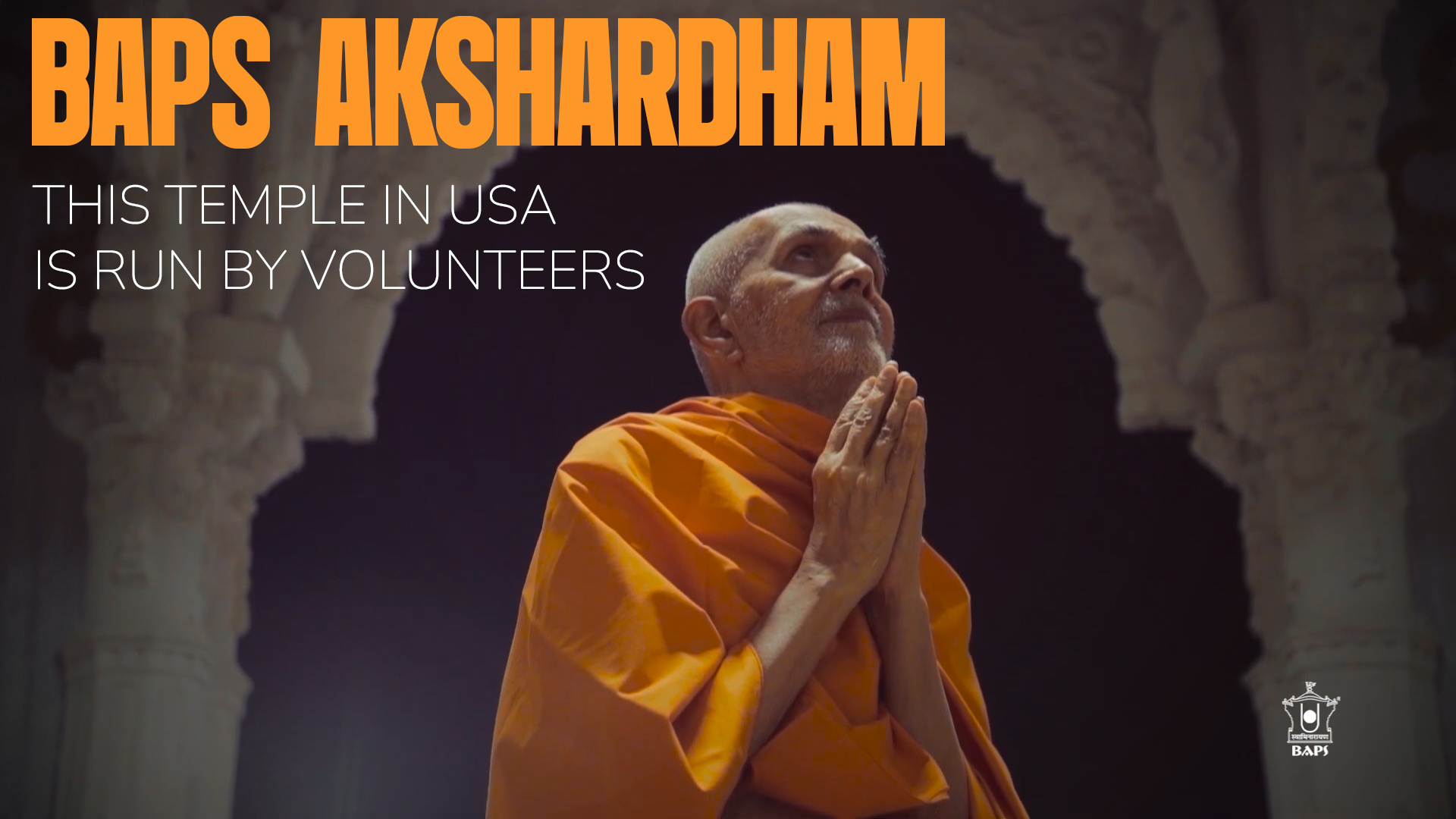 People are amazed that the temple is run by volunteers, says BAPS Akshardham USA Head