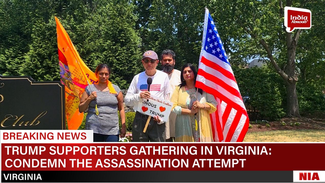 Indian American supporters of Trump condemn assassination attempt