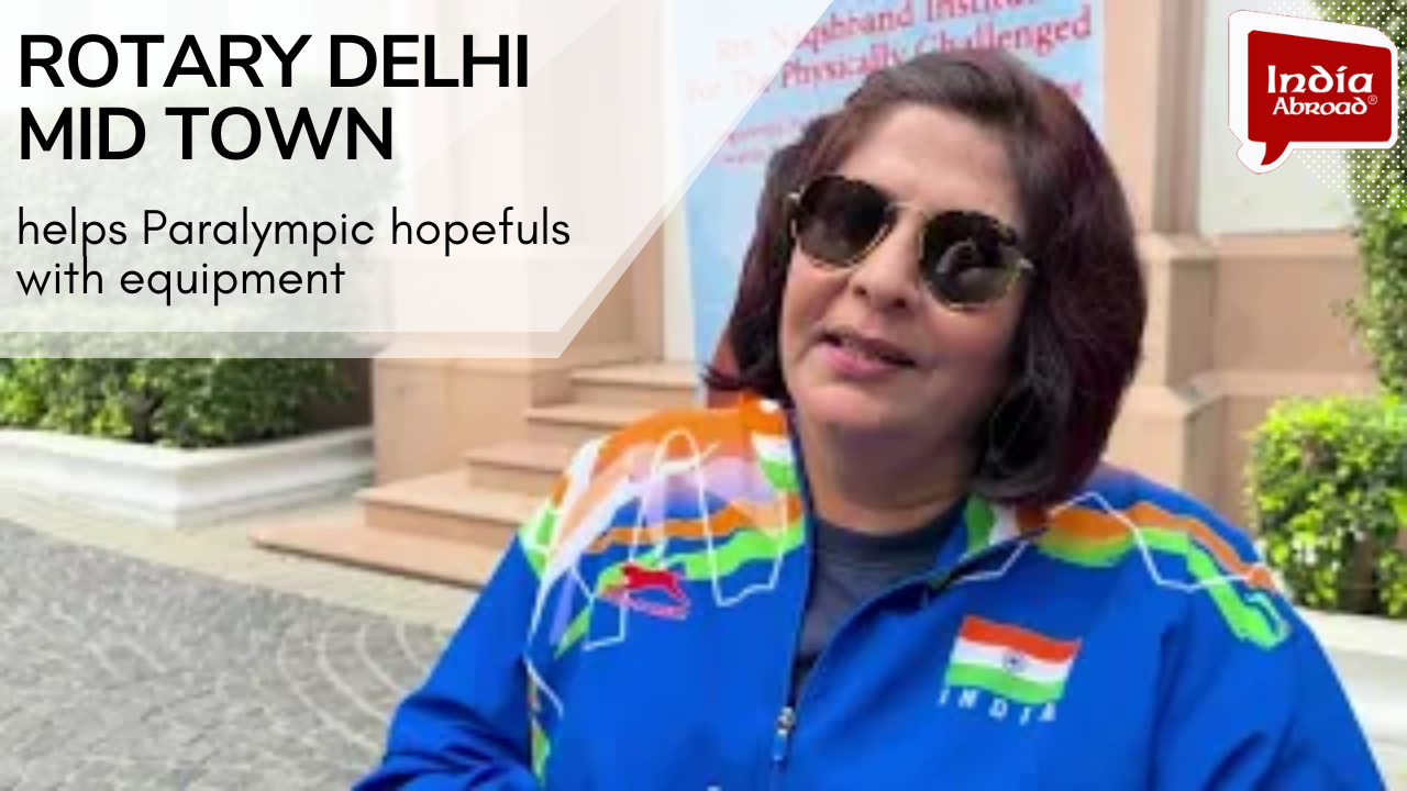 Rotary Delhi Mid Town helps Paralympic hopefuls with equipment 