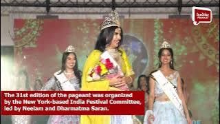 Indian American Dhruvi Patel crowned Miss India Worldwide 2024