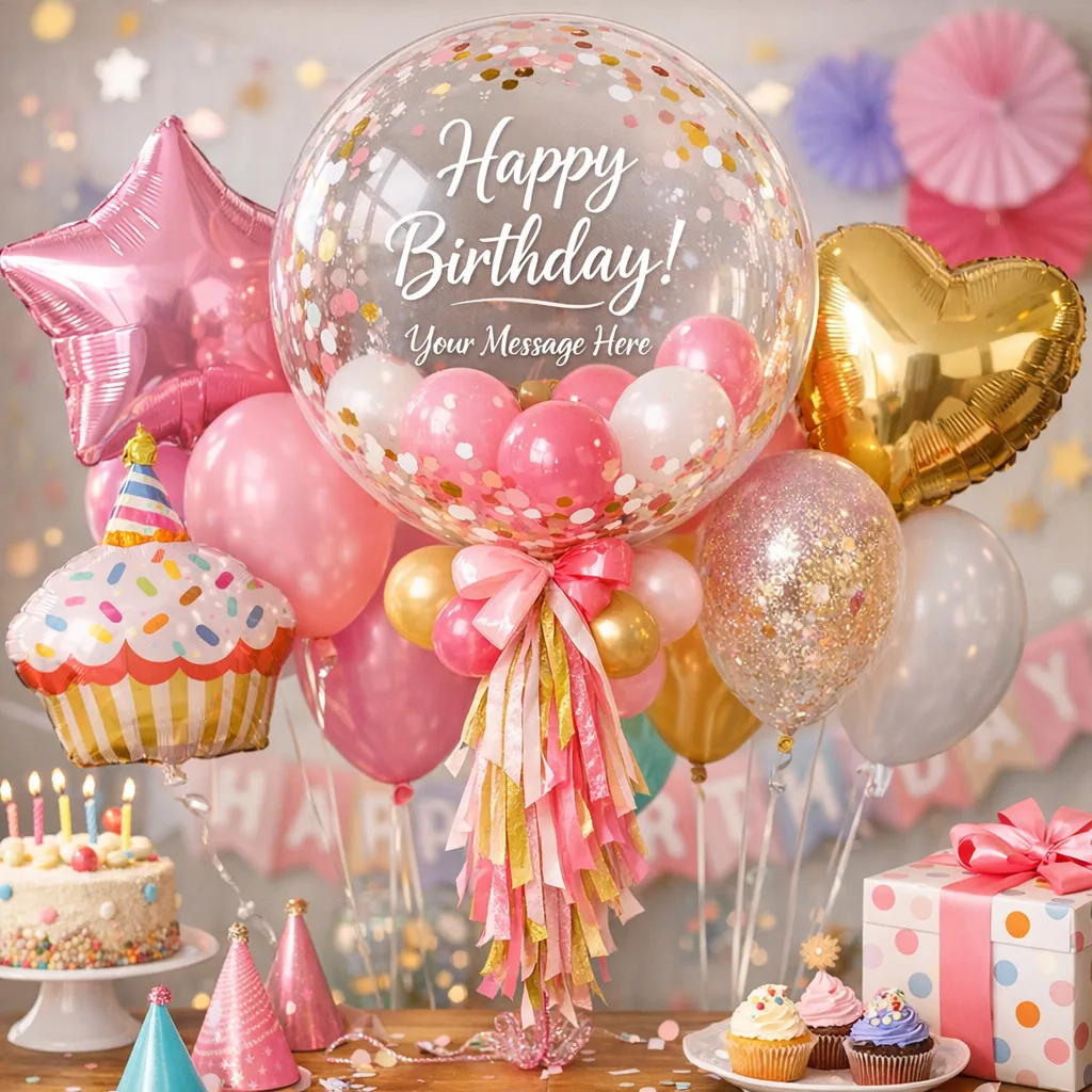 Helium Balloon Delivery & Birthday Decorations