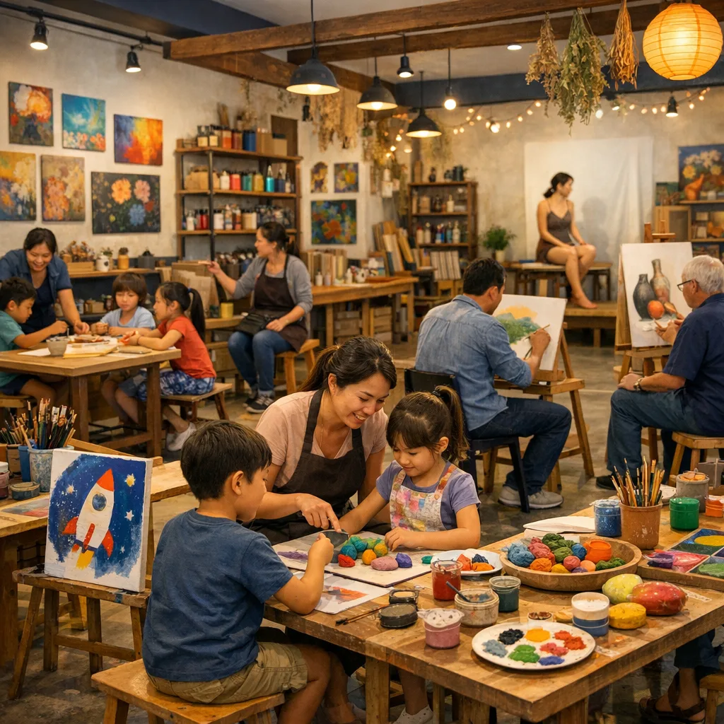 Chalk N Pencils Art Studio