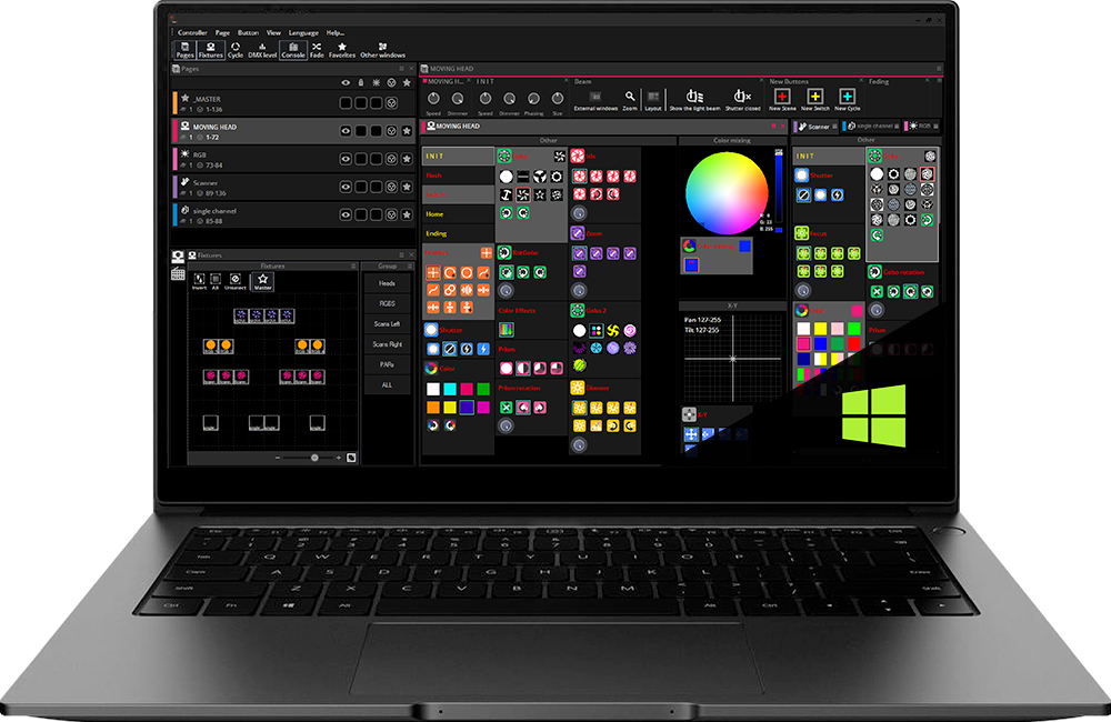 sunlite suite 2 lighting console