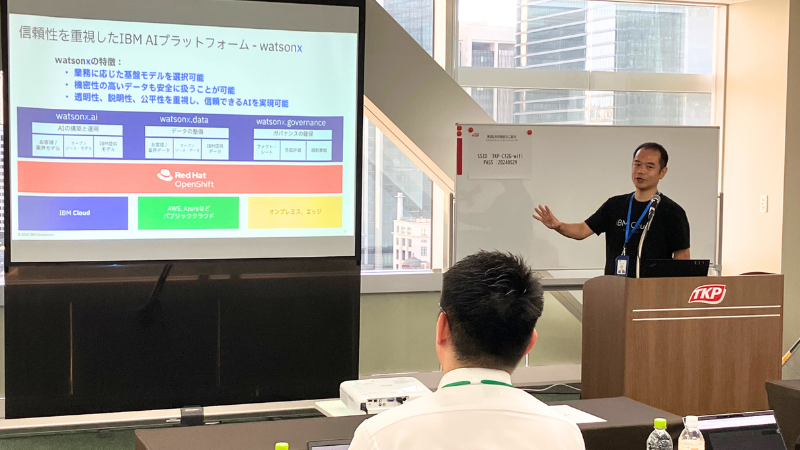日本アイ・ビー・エム 安田様 講義