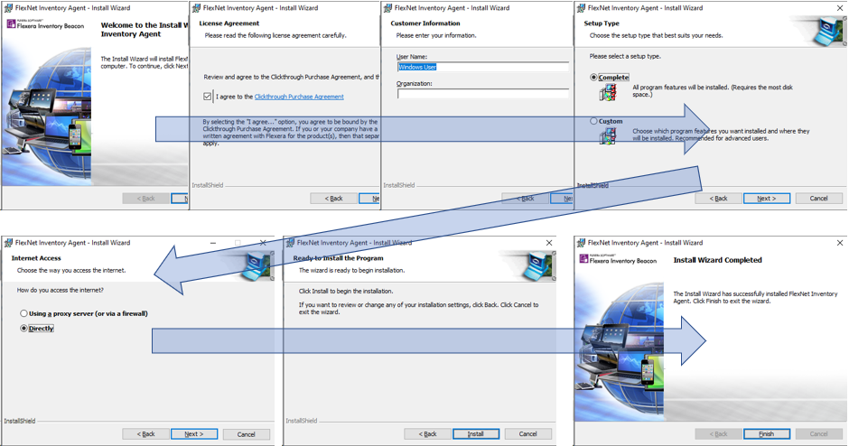 エージェントを導入