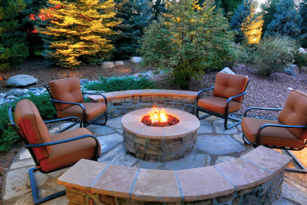 Patio and Fire Pit Enhancements In Kissing Camels