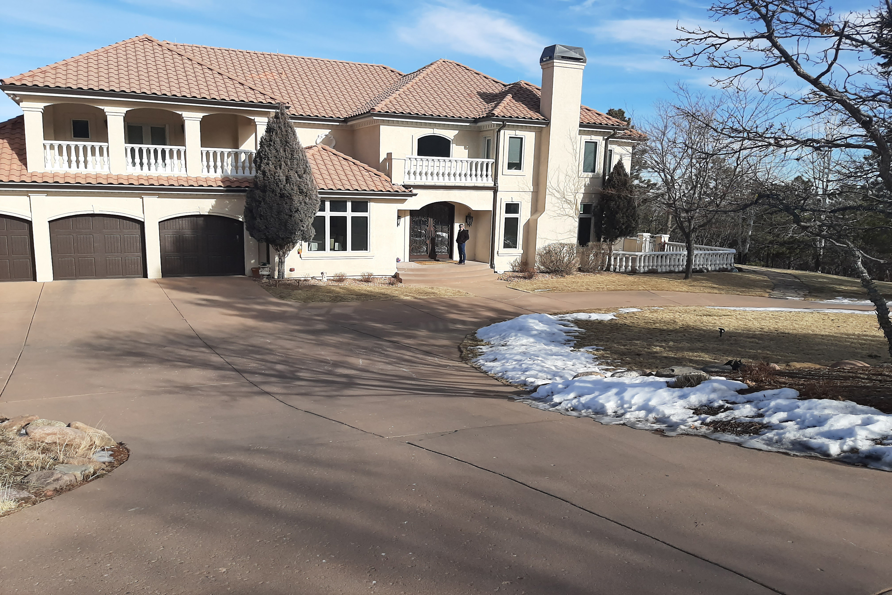 Colorado Springs Landcape Design Upper Skyway Pool and Outdoor Living After Photo