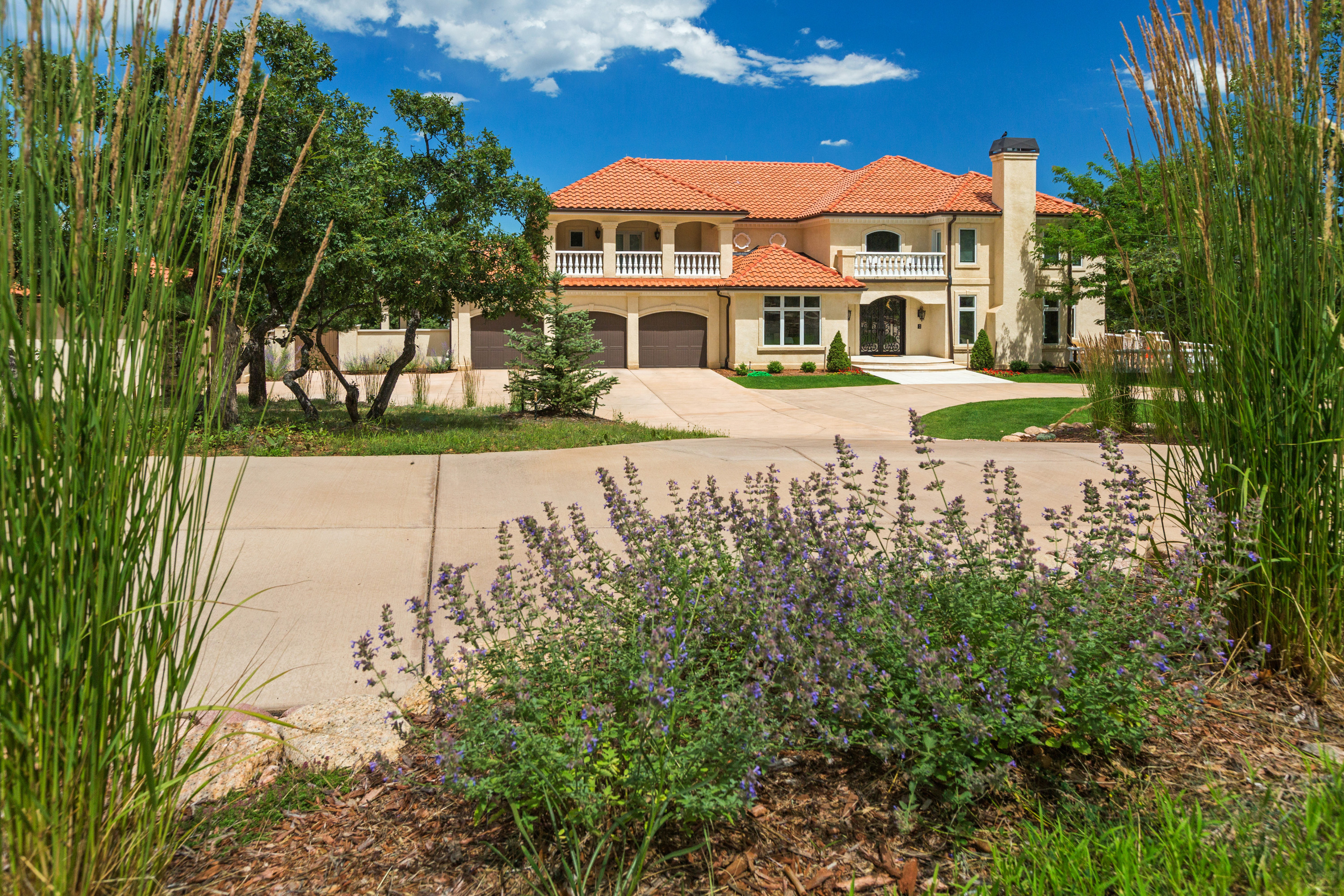 Colorado Springs Landcape Design Upper Skyway Pool and Outdoor Living Before Photo