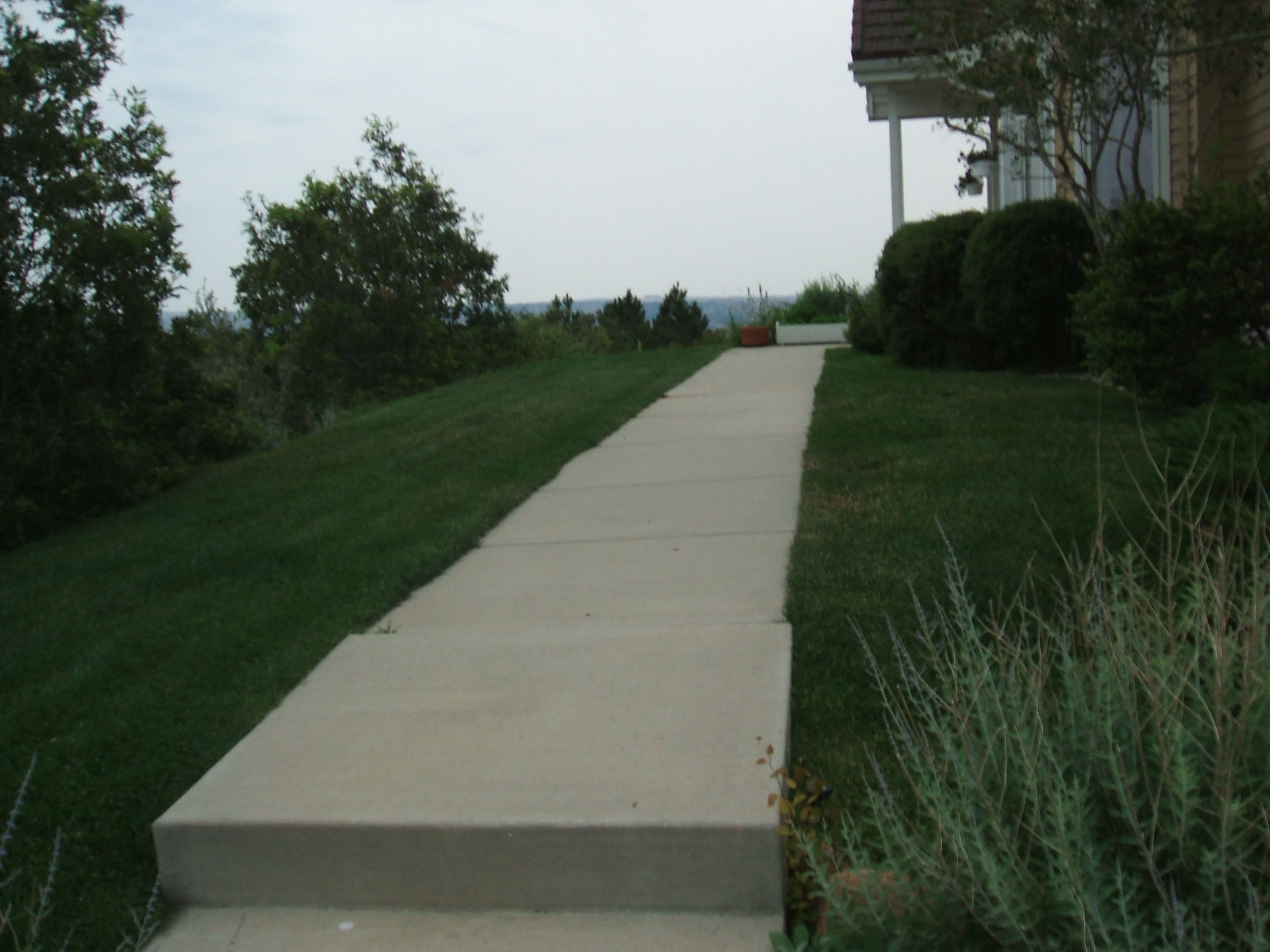 Colorado Springs Landcape Design Creating an Entry Courtyard at Peregrine After Photo