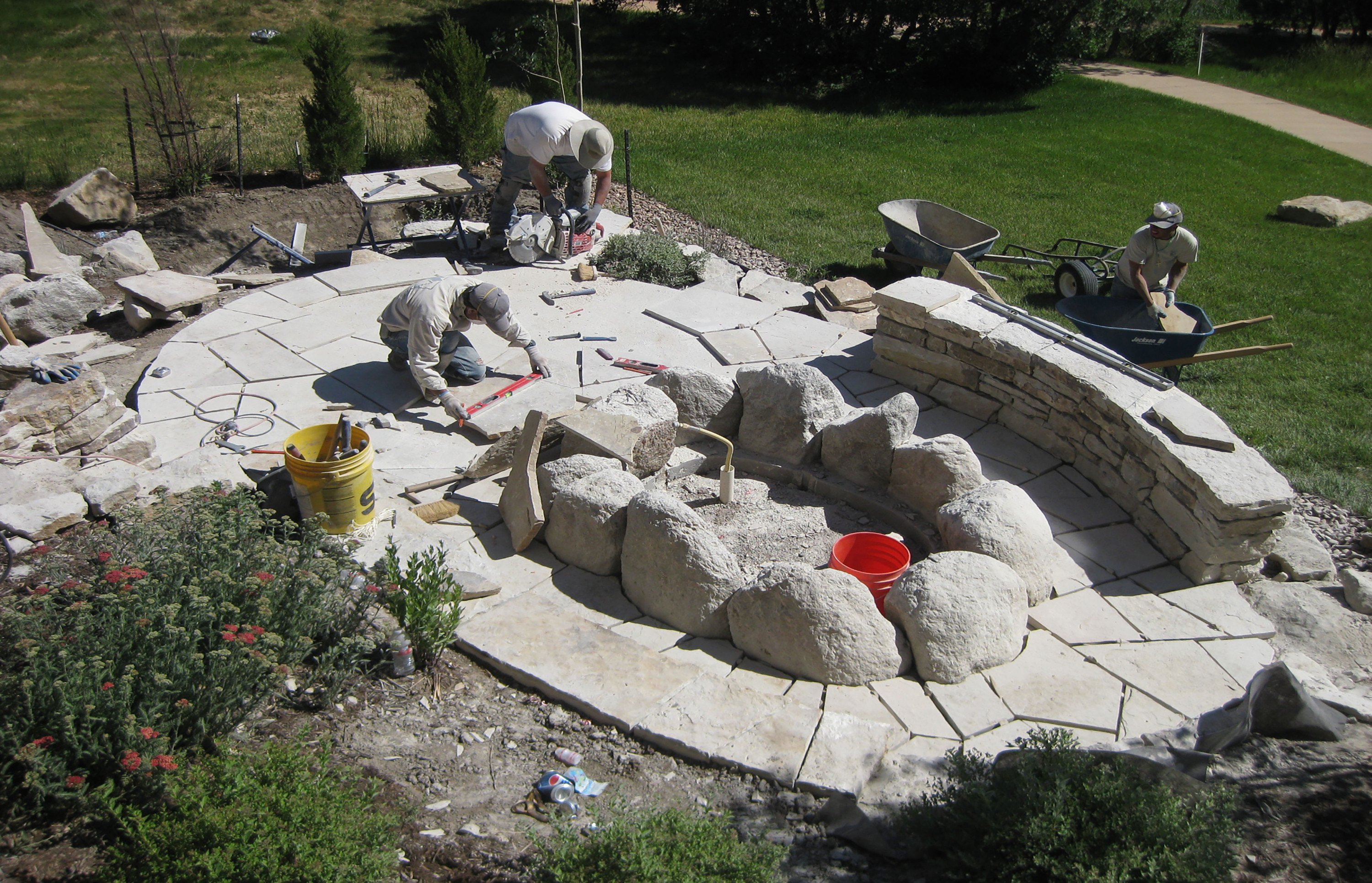 Colorado Springs Landcape Design Stone Crossing Outdoor Living After Photo