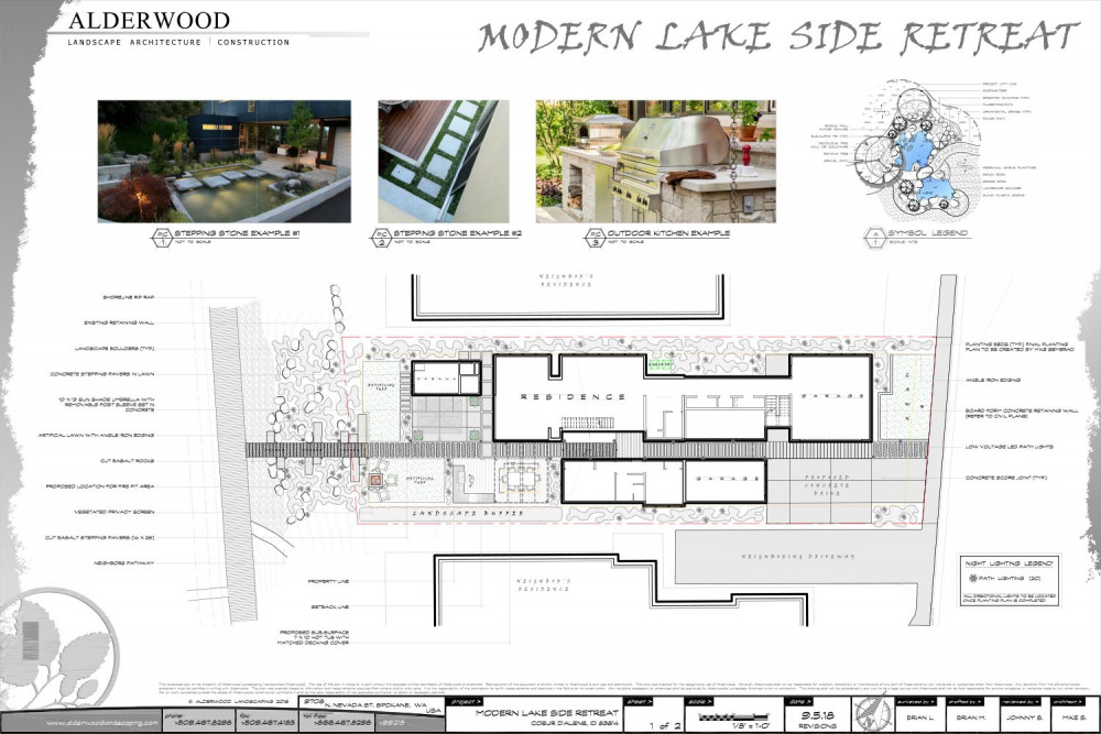 Modern Lakeside Retreat Blueprint