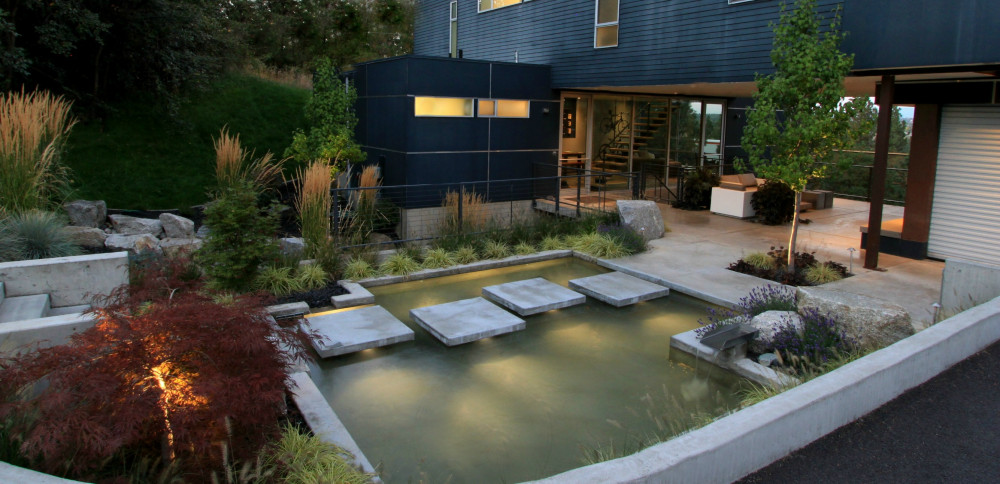 Floating Concrete House