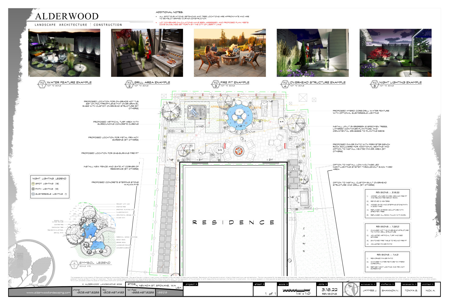 Cozy Summer Landscape Blueprint