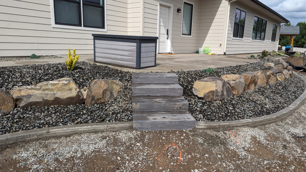 Stairs and Curbing