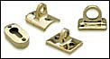 Polished Brass Tube End Plate  ()