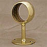 Polished Brass Ball Center Post Fitting (2in)
