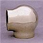 Satin Stainless Ball Elbow Fitting (1-1/2in)